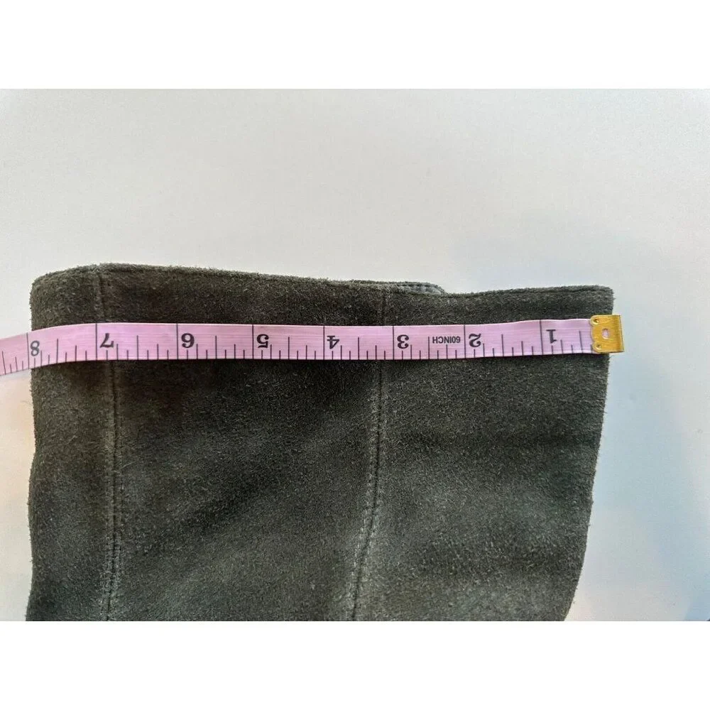 Aldo Eleliven Green Khaki Over the Knee Boots Women's 6.5